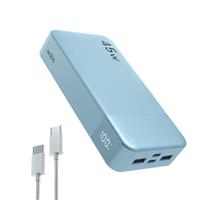 NOBIS Power Bank, 45W 20000mAh Portable Charger, USB C Fast Charging, 4 Ports External Battery Pack with LED Digital Display, Compatible with Laptop, Phone 15 14 13 Pro S23 S22