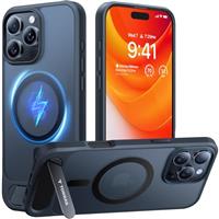 TORRAS for iPhone series Case [12FT Military Shockproof ] [TOP N56 Magnets] [20W Fast Charging] Truly Completely Flat & Slim Case iPhone series Cover - Pstand