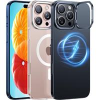 TORRAS Ultra Thin Series iPhone Case with MagSafe [No.1 Magnetic Force] Extreme Shockproof Protective Cases for iPhone 15 Series Phone Case [Velvety Touch & Elegant Look] Slim Thin Case