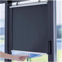 50x125cm Suction Cup Roller Blinds,Black Blackout Roller Blinds,Thermal Insulation and Sun Protection Privacy Screens,Retractable Portable Curtains,for Windows,No Drilling Required