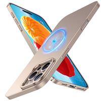 TORRAS Ultra Thin Series iPhone Case with MagSafe [No.1 Magnetic Force] Extreme Shockproof Protective Cases for iPhone 15 Series Phone Case [Velvety Touch & Elegant Look] Slim Thin Case