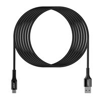 Extra long USB C Cable 3m, Braided cable QC 3.0 Fast Charge Type C Charger cable for Samsung Galaxy S22 S21 S20 S10 S9 S8 Plus Note 10 9 8, Google Pixel,LG, Sony Xperia XZ, Huawei P10 P9