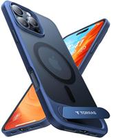 TORRAS for iPhone series Case [12FT Military Shockproof ] [TOP N56 Magnets] [20W Fast Charging] Truly Completely Flat & Slim Case iPhone series Cover - Pstand