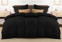 REHAN & 01CO Duvet Cover Sets Soft Brushed Microfiber Bedding Plain Quilt Cover With Pillow Cases