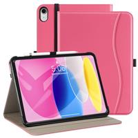 ZtotopCases Case for iPad 11th Generation 11 Inch 2025(A16)/iPad 10th Generation 10.9 Inch 2022, Premium Leather Business Cover with Auto Wake/Sleep, Multi-Angle Stand & Pencil Holder, Dark Blue