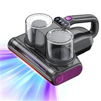 JPHYLL Mattress Vacuum Cleaner Dust Mite Vacuum 16Kpa Suction 253.7nm UV-C Light Bed Vacuum Cleaner with HEPA Filtration 500W