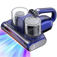 JPHYLL Mattress Vacuum Cleaner Dust Mite Vacuum 16Kpa Suction 253.7nm UV-C Light Bed Vacuum Cleaner with HEPA Filtration 500W