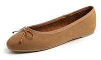 Feversole Women's Round Toe Cute Bow Trim Ballet Flats Dolly