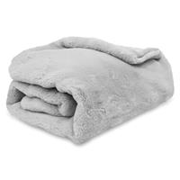 jianyana Soft Fluffy Blanket, Solid Fleece Throw Warm Thick