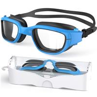Zeligerstar Kids Swimming Goggles, Swimming Goggles for Kids 6-14, Anti Fog, UV Protection, No Leaking Wide Vision for Boys Girls