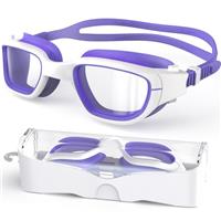 Zeligerstar Kids Swimming Goggles, Swimming Goggles for Kids 6-14, Anti Fog, UV Protection, No Leaking Wide Vision for Boys Girls