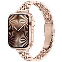 Vamyzji Metal for Apple Watch Strap 49mm 46mm 45mm 44mm 42mm 41mm 40mm 38mm, Women Stainless Steel Metal Chain iWacth Strap, For Apple Watch Straps Ultra/Ultra 2, Series 10 9 8 7 6 SE 5 4 3 2 1