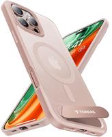 TORRAS for iPhone series Case [12FT Military Shockproof ] [TOP N56 Magnets] [20W Fast Charging] Truly Completely Flat & Slim Case iPhone series Cover - Pstand