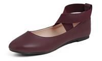 Feversole Women's Comfort Ballet Flats Memory Foam Cushion I