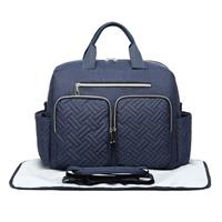 Kono Baby Changing Bag with Mat Nappy Bag Diaper Handbag Hospital Tote Large Travel Messenger for Mum