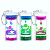 OSDUE Sensory Toys for Relaxation, Liquid Motion Bubbler Timer, Lava Lamp Effect Sensory Toy, Autism Toy and Special Needs Sensory Fidget, Calming Stress Relief Hourglass Toy