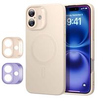ESR for iPhone 16 Case, Camera Control, Compatible with MagSafe, Shockproof Military-Grade Protection, Magnetic Phone Case for iPhone 16, Classic Hybrid Case (HaloLock), Transparent