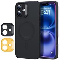 ESR for iPhone 16 Case, Camera Control, Compatible with MagSafe, Shockproof Military-Grade Protection, Magnetic Phone Case for iPhone 16, Classic Hybrid Case (HaloLock), Transparent