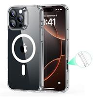 ESR for iPhone 15 Pro Max Case (5 in 1) Set, Translucent Matte Case with Screen Protector and Camera Lens Protectors, Compatible with MagSafe, Military-Grade Protection, Classic Series, Frosted Black