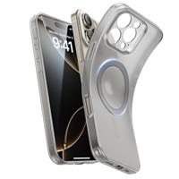 ESR for iPhone 16 Plus Case, Compatible with MagSafe, Camera Protection, Shockproof Thin Cover, Resists Yellowing and Scratches, Magnetic Phone Case for iPhone 16 Plus, Zero Series, Frosted Black