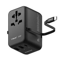MOMAX Universal Travel Adapter 2025, 100W+