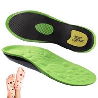 Goofort Arch Support Gel Insoles Women Men 7-Times-Shock-Protection 3D-Xpain-Poron Plantar Fasciitis Orthotic Insoles Flat feet Insole Orthopedic Insoles Metatarsalgia Heel Pain Comfort Shoe Inserts