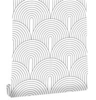 myforHD Self Adhesive Wallpaper Furniture Stickers Modern Wall Paper Peel and Stick PVC Vinyl Film Drawer and Shelf Liner