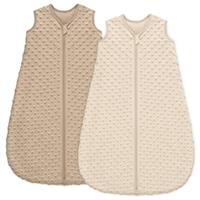 Unnivoll Baby Sleeping Bag 0.5 Tog 0-24 Months Sleep Sack 100% Cotton Baby Sleep Bag Wearable Blanket for Newborn Infant
