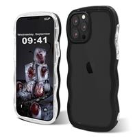 ORDA Candy Color Border Transparent Case Wave Edge