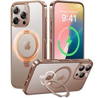 CASEKOO 360 MagicStand for iPhone Case with [Super Magnetic MagSafe Ring Stand] & [Top1 Military Shockproof Protection] Phone Case