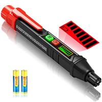 Gas Detector, YOJOCK Gas Leak Detector with Acoustic and Visual Alarm, Gas Detector for Detecting Flammable Gases such as Methane or Propane for Motorhome and Home (Includes 2 Batteries)