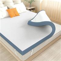 Fijinhom 4 Inch Memory Foam Mattress Topper