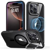 ESR for iPhone 16 Pro Case, Camera Control Compatible with MagSafe, Military-Grade Protective Case, Built-in Stash Stand Phone Case, Scratch-Resistant Back Cover, Classic Series, Clear
