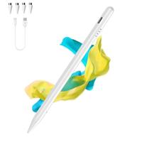 Stylus Pens for Touch Screens,Type-C Tablet Pen with 4 Pom Tip Stylus Pen for Android Compatible with Samsung/Huawei/Lenovo/Mi/Vivo and Other Android Smartphone and Tablet Device-Blue