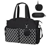 comeder Nappy Changing Bags, Multifunctional Baby Nappy Changing Tote Bag, Large Capacity Waterproof Baby Changing Bags with Pacifier Bag for Diaper All Baby Accessories