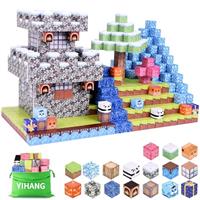 Magnetic Building Blocks for Kids, Build Magnet Ice Castle World Set, Magnet Toys Birthday for Boys Girls Age 3-4 4-5 6-8+, STEM Sensory Toys Creative Kid Games