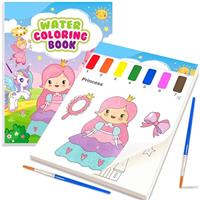 LIKYMO Colouring Book for Children - Water Painting Books for Kids Arts and Crafts Water Colouring Book 3 4 5 6 7 8 Year Old Boy Girl Gifts