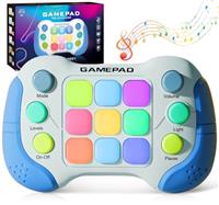 Fast Push Fidget Toys, Upgraded Flashing Quick Press Games Pro for Kids, Speed Push Light Up Fidget Game, Educational Handheld Console Gamepad Toy for Boys & Girls Gifts