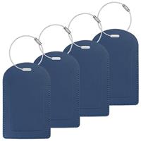 Gloppie Luggage Tags 4 Pack TSA Approved Luggage Tag for Sui