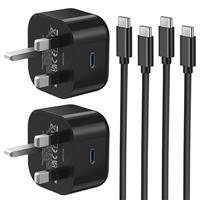 Samsung Fast Charger Plug and Cable 2M, USB C Samsung Plug with Type C Charging Lead USBC for Galaxy S24/S23/S22/S21/S20 fe/A16/A15/A14/A13/A12/A/A32/A33/A34/A35/A52/A53/A54/A55/A20E/A21S/A25/A05S