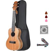 23 Inch Ukulele Kit for Adults Concert Ukulele Mahogany Ukul