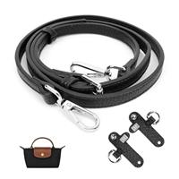 GADITIEK Strap compatible for Longchamp Mini Bag - No Punching Required Adjustable Buckle Design Suit for longchamp mini bag strap - Leather