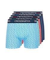 Crosshatch 3 & 5 Pack Men's Boxers, Mens Underwear Multipack, Cotton Trunks Briefs S, M, L, XL, XXL,XXXL by Clothing247