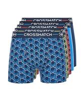 Crosshatch 3 & 5 Pack Men's Boxers, Mens Underwear Multipack, Cotton Trunks Briefs S, M, L, XL, XXL,XXXL by Clothing247