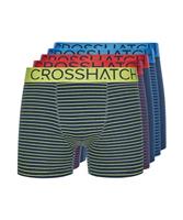 Crosshatch 3 & 5 Pack Men's Boxers, Mens Underwear Multipack, Cotton Trunks Briefs S, M, L, XL, XXL,XXXL by Clothing247