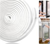Draft Excluder for Doors, Draught Excluder for Windows, Self-Adhesive Seal Strip for Gap of Door and Window