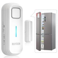 DAYTECH Freezer Door Alarm with Delay 1/2/3/4 Mins When Left Open Window Chime Close Doors Reminder Refrigerator Door Alarm Sensor 0 to 120 dB for Fridge Home Store Office