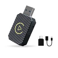 Wireless CarPlay Adapter 2024 Upgraded, Wireless CarPlay Dongle, Converts Wired CarPlay to Wireless, Plug and Play Car Play Wireless Adapter, Compatible with Cars from 2016 & iPhone iOS 12+Black