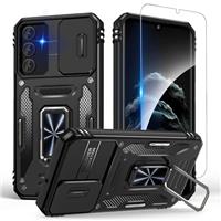 CaseEl Phone Case for Samsung A15, with Sliding Camera & Scr