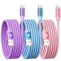 Aioneus Phone Charger Cable Phone Charging Cable Long Phone Charger Lead Fast Charging